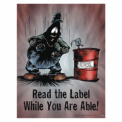 SAFETYPOSTER.COM P0610 Safety Poster 22 in x 17 in Paper