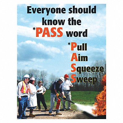 SAFETYPOSTER.COM SW0125 Safety Poster 22 in x 17 in Paper