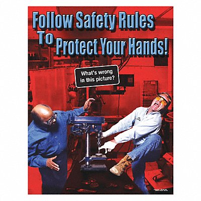 SAFETYPOSTER.COM SW0154 Safety Poster 22 in x 17 in Paper