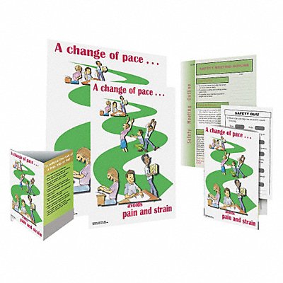 SAFETYPOSTER.COM SW0044SAFEKIT Safe System Kit A Change Of Pace ENG