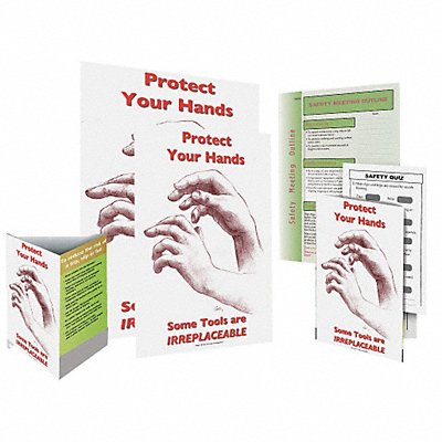 SAFETYPOSTER.COM SW0015SAFEKIT Safe System Kit Protect Your Hands ENG
