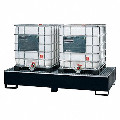 BLACK DIAMOND 9480BD IBC Spill Pallet 120 L x 53 W x 20 H
