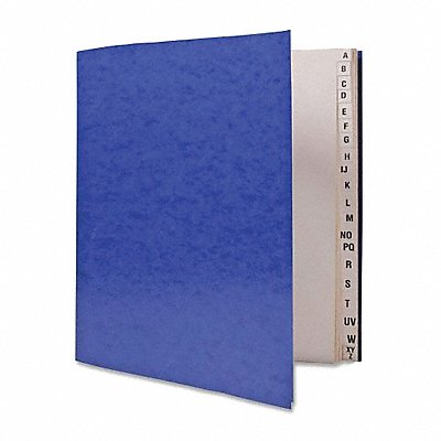 SKILCRAFT 7520000000000 File Sorter A-Z Letter Size Blue