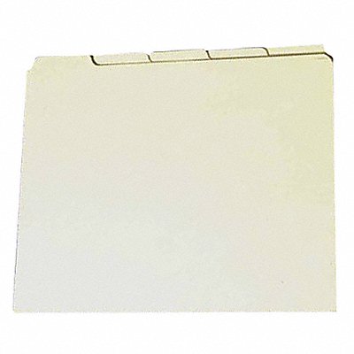 ABILITY ONE 7530010000000 File Guide Set 1/5 Cut Light Grn PK100