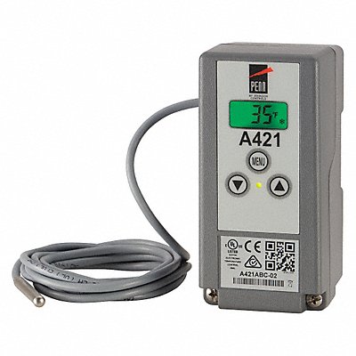 JOHNSON CONTROLS A421ABC02C Temp Control Heat and Cool -40-212F