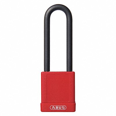 ABUS 74HB4075KARED Lockout Padlock KA Red 1-3/4 H
