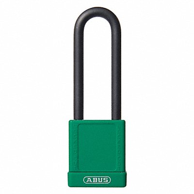 ABUS 74HB4075KAGREEN Lockout Padlock KA Green 1-3/4 H