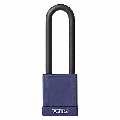 ABUS 74HB4075KAPURPLE Lockout Padlock KA Purple 1-3/4 H