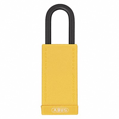 ABUS 74LB40KDYELLOW Lockout Padlock KD Yellow 3 H