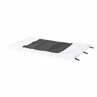 FOUNDATIONS 6552016 Play Yard Sheet 38 in L White