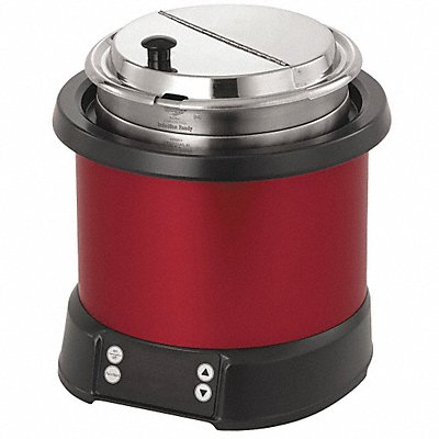 VOLLRATH 74110140 Induction Rethermalizer Red 11 qt.