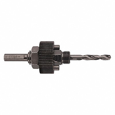 GREENLEE 37154 Arbor Hex Fits Hole Saw 1-1/4 in to 2 in