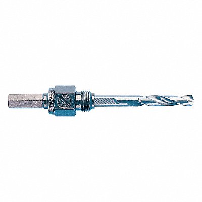 GREENLEE 38522 Arbor Hex Fits Hole Saw 9/16 to 1-3/16in