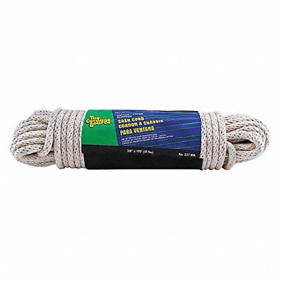 GRAINGER 237WA General Purpose Utility Rope 3/8 Dia.x100 L