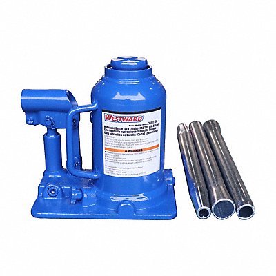 WESTWARD 35MT10 Bottle Jack 12 Tons 6-3/4 L