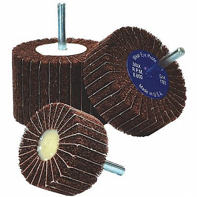 ARC ABRASIVES 54122 Flap Wheel Interleaf AO 2 in 80 Grit