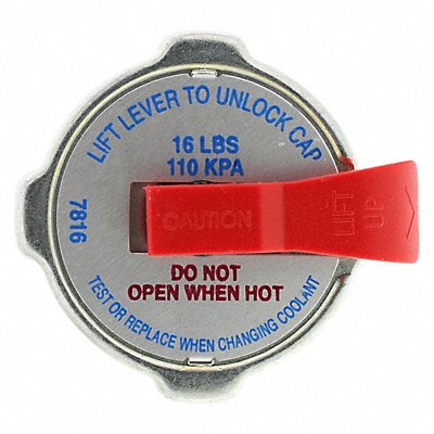 MOTORAD ST16V Safety Radiator Cap 16 psi Metal