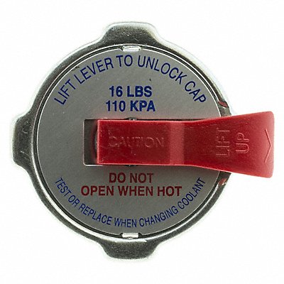 MOTORAD ST16 Safety Radiator Cap 14 to 18 lb Metal