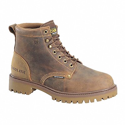 CAROLINA SHOE CA7558 6-Inch Work Boot D 9 Brown PR