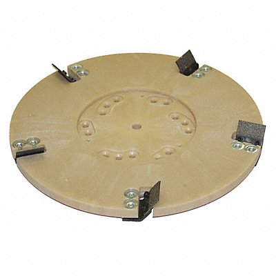 DIAMABRUSH 921601202 Concrete Mastic Abrasive Pad 16 in dia.