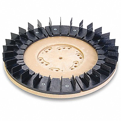 DIAMABRUSH 941901221 Abrasive Pad 19 in Dia 100 Grit