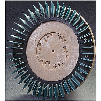 DIAMABRUSH 911401230 Polishing Abrasive Pad 14 in Dia Blue