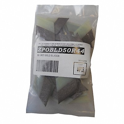 DIAMABRUSH ZPOBLD50R44 Polishing Replacement Kit 6in. Gold PK44