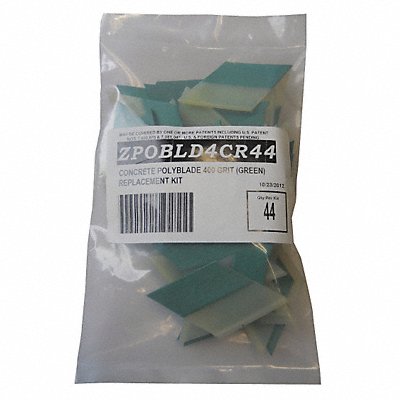 DIAMABRUSH ZPOBLD4CR44 Polishing Replacement Kit 6in Green PK44