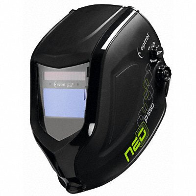 OPTREL 1007000 Welding Helmet Shade 4 9 to 13 Black