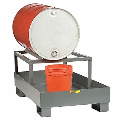 LITTLE GIANT SST51251D Spill Control Platform w/Drum Rack 33gal