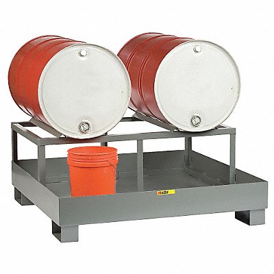 LITTLE GIANT SST51512D Spill Control Platform w/Drum Rack 66gal