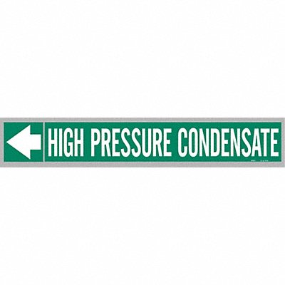BRADY 109183 Pipe Marker High Prssure Condensate