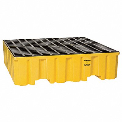 EAGLE 1640ND Spill Pallet w/o Drain 132 gal 4 Drum
