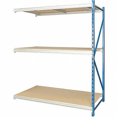 HALLOWELL HBR4848873APPB Bulk Rack Shelving AddOn 48inx87inx48in