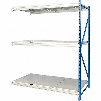 HALLOWELL HBR7236873ASPB Bulk Rack Shelving AddOn 36inx87inx72in