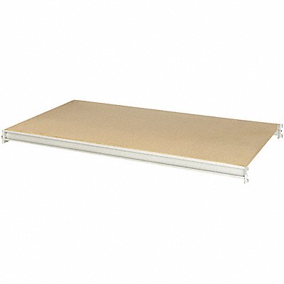 HALLOWELL HBRL7248PPL Bulk Rack Shelf 14 ga 48inx3 1/8inx72in