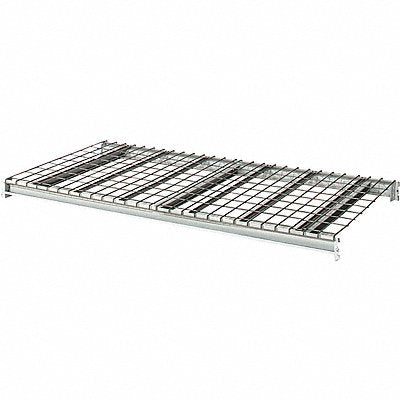 HALLOWELL HBRL4848WWPL Bulk Rack Shelf 14 ga 48inx3 1/8inx48in