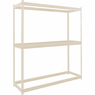 HALLOWELL DRH4824843SPT Boltless Shelving 24x84x48in Strtr