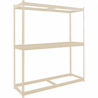 HALLOWELL DRHC7236843SPT Boltless Shelving 36x84x72in Strtr
