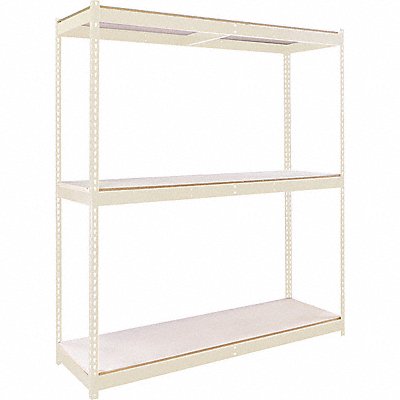 HALLOWELL DRHC4836843SPPT Boltless Shelving 36x84x48in Strtr