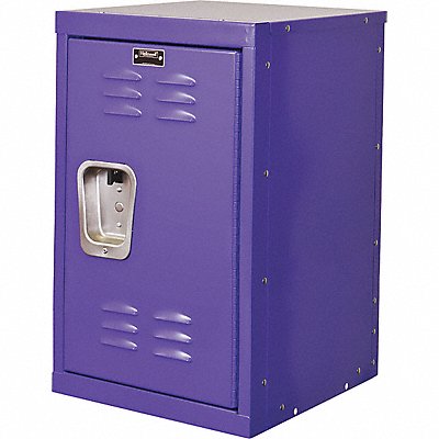 HALLOWELL HKL1515241PR Locker 1x1Locker Purple 24 x15 x15 Unassembled