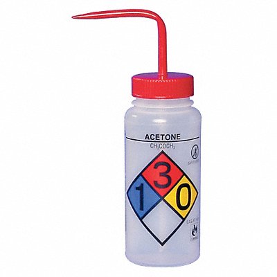 SP SCIENCEWARE F118160001 Wash Bottle 500 mL 53 mm Dia PK4