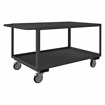 GRAINGER RSC3048302TLD5PO95 Rolling Stock Cart 2 Shelf 1200 lb.