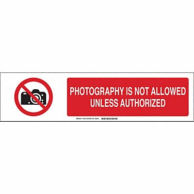 BRADY 140760 Sign Slider Insert 6x23 7/8in White Poly