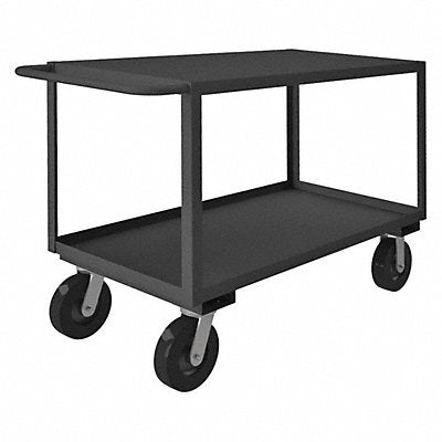 GRAINGER RSC2448362TLD8PO95 Rolling Stock Cart 2 Shelf 2000 lb.