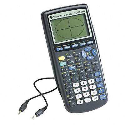 TEXAS INSTRUMENTS TEXTI83PLUS Graphing Calculator LCD 16x8 Digit