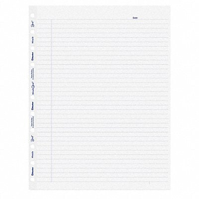 BLUELINE REDAFR11050R Looseleaf Paper Ruled PK50