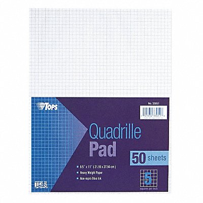 TOPS TOP33051 Notepad Nonwirebound