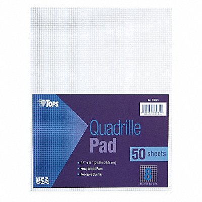 TOPS TOP33081 Notepad Nonwirebound