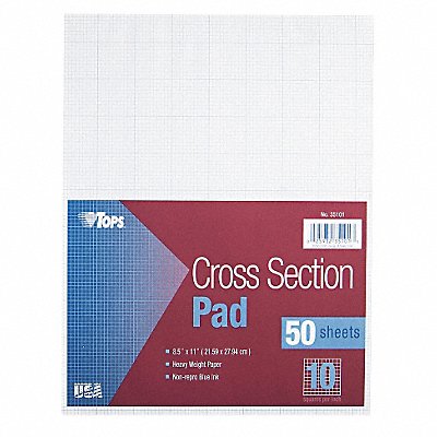 TOPS TOP35101 Notepad Nonwirebound